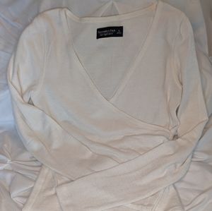 Abercrombie faux wrap bodysuit